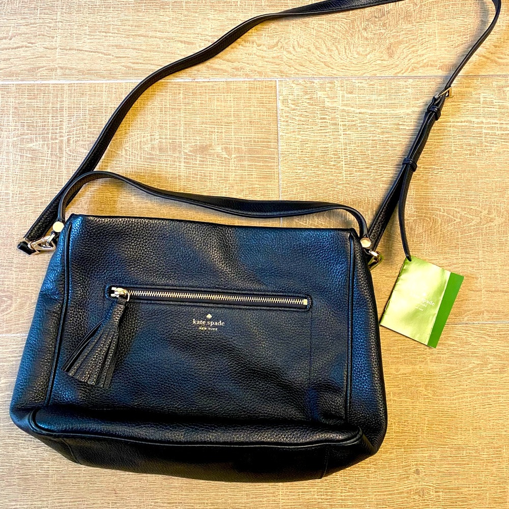 Kate Spade large leather tote bag